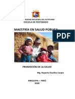 Modulo Promoción de La Salud