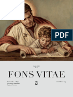 Fons Vitae Nº 15 (Junio 2020)