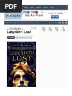 Literature /: Labyrinth Lost