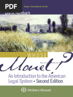 Whose Monet - An Introduction T - John A. Humbach - 1