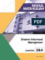 Modul Sistem Informasi Manajemen Chapter 3&4