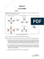 Module-2 Iot and M2M: Machine-To-Machine (M2M)