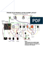 Triode Electronics Aa764 Champ Layout: 5Y3GT 6V6GT 12AX7