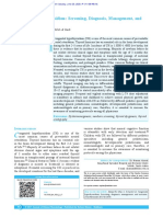 Congenital Hypothyroidism: Screening, Diagnosis, Management, and Outcome