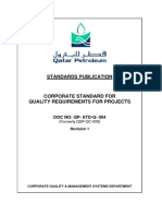 QP-STD-Q-004 R1 Quality Reqts For Projects