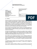 Sílabo Derecho Internacional Público - Luis Alfonso García Corrochano Moyano