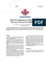 Basic Investigations On Enhanced Gas Recovery by Gas-Gas Displacement