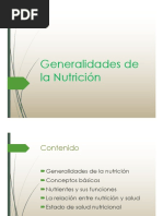 Clase 1 - Nutrición Básica