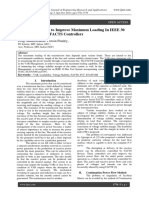 VAR Management To Improve Maximum Loading in IEEE 30 Bus System Using FACTS Controllers