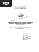 Evaluacion Del Uso de Geotextiles en Repavimentacion Asfaltica y Su Importancia Ecologico - Ambiental en El Estado Zulia PDF