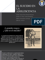 El Suicidio en La Adolescencia