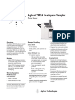 7697A GC Headspace Sampler (Spec)