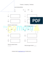 Fractions - Comparing - 3 Methods - Grade 3