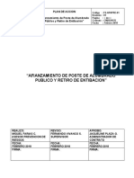 Afianzamiento de Poste de Alumbrado Fast Soluciones REVISIÓN 1