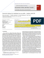 Convective Drying of An Individual Iron Ore Pellet - Analysis With CFD