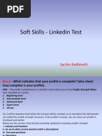 Soft Skills-Linkedin Test