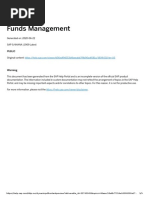 SAP Funds Management - Funded Program