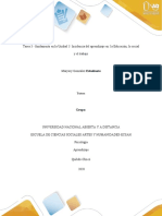 Tarea 3 Incidencia Del Aprendizaje en La Educación, Lo Social y El Trabajolez - Grupo 403006 - 112