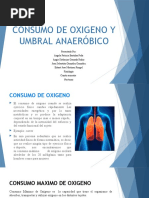 Consumo de Oxigeno y Umbral Anaeróbico