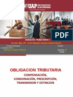 Semana 7 - Obligacion Tributaria Transmision y Extincion