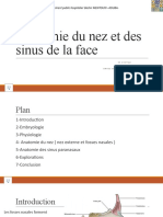 Anatomie Du Nez Et Des Sinus de La Face (DR KHETTAB)