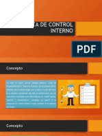 Carta de Control Interno