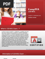 Comptia: Question Answer