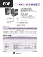 Dra120 Series: DRA120 - 12 X y Z