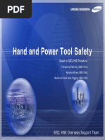 T 1850 F Hand and Power Tool Safety