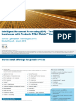 Intelligent Document Processing (IDP) - Technology Vendor Landscape With Products PEAK Matrix™ Assessment 2019