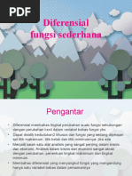 Diferensial Fungsi Sederhana