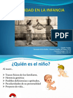 Mediumnidad en La Infancia