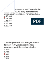 Latihan Soalmekanisme Evolusi