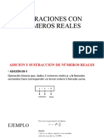 5 Ta Clase Tarea Operaciones Con Números Reales Adicion y Sustraccion