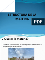 Estructura de La Materia