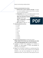 Summary To Mark Tonicity, Tonality and Tone