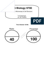 AS Bio Chapter 1 QP