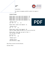 Answer ALL of The Questions Below: 1. Please Modify The Linked List Program Provided To Produce The Sample of Output Is As Below