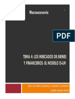 Tema 4 - Modelo IS-LM - 201920