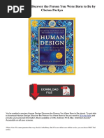 Human Design Discover The Person You Were Born To Be by Chetan Parkyn