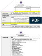 Department of Education: Detailed Lesson Plan