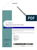 G1 - Cpls D Digital Piezocone For SCPTU Tests: Datasheet