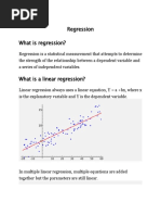 Regression Analysis