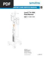 Operator'S and Service Manual: Level 1 H-1000 Fluid Warmer ®