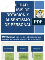 Rotación y Ausentismo de Personal 2017 PDF