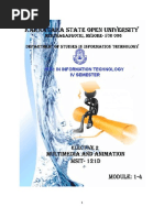 MSIT121D Multimedia and Animation