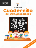 Cuadernillo de Multiplicaciones