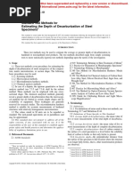 ASTM E 1077 - 01decarburization