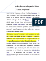 Los Doce Profetas