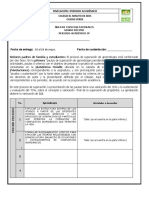 Taller de Nivelación - Química °10